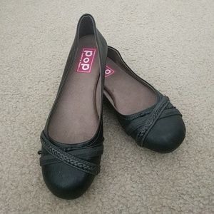 Black flats